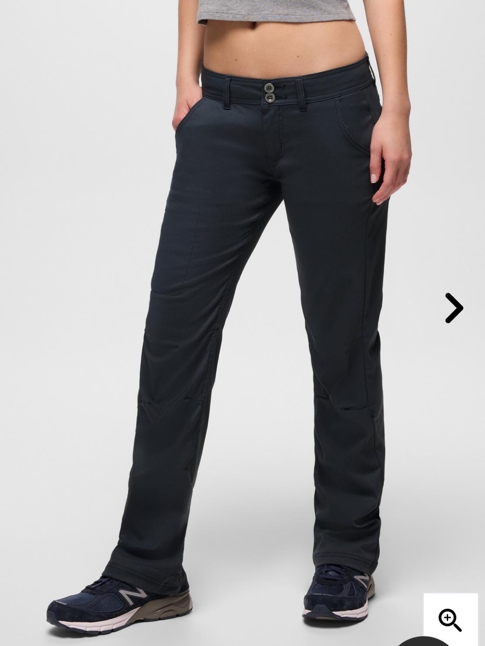 Prana Halle Low Rise Bootcut Pant in Stormy Night